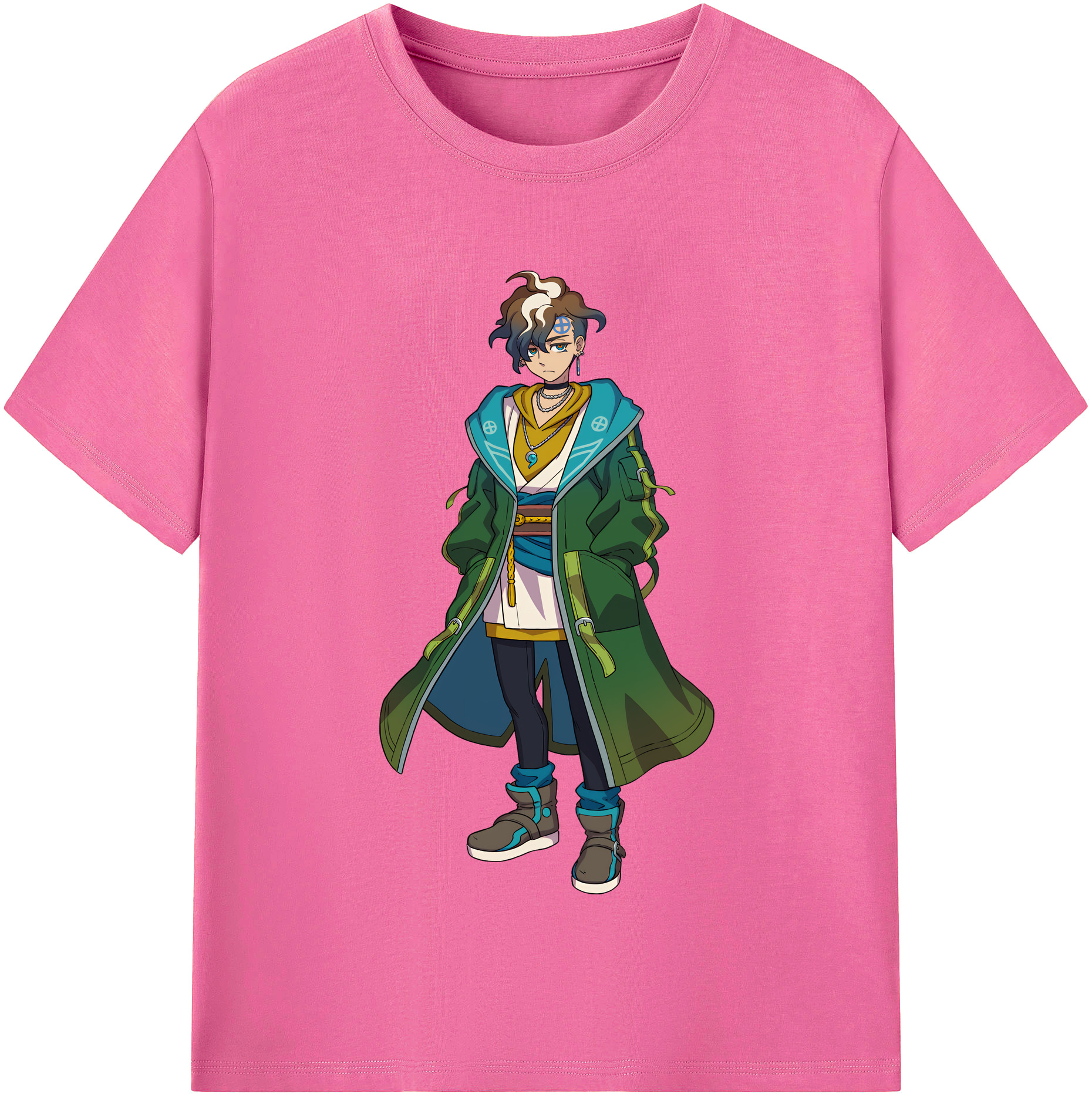 （画像用） 妖怪ウォッチ Yo-kai Watch レディースカジュアルプリントTシャツ（綿100％）